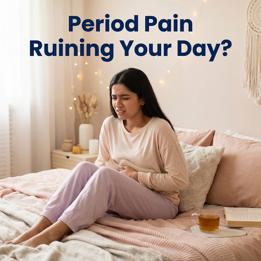 Get Instant Period Pain Relief in 5 Minutes 💖 | Wireless Heating & Massage Belt for Women (No Medicines Needed)